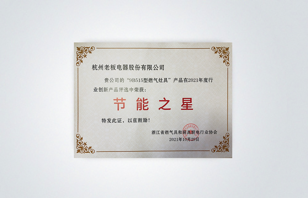 9B515節能之星